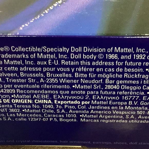 Bob Mackie The Jewel Essence Collection Barbie - Picture 4 of 11